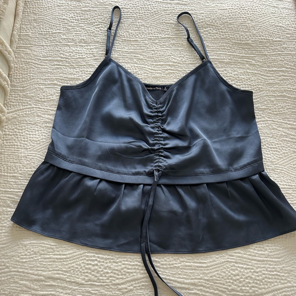 A&F peplum tank top. Size s